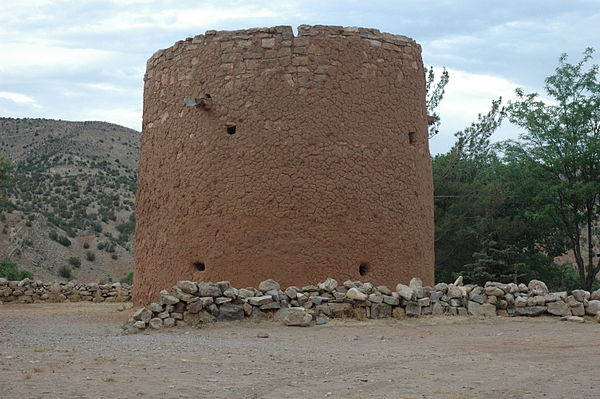 The Torreon, where Murphy's sharpshooters were stationed