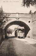 Le tramway sur la route du Tréport