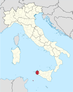 Libero consorzio comunale di Trapani – Localizzazione