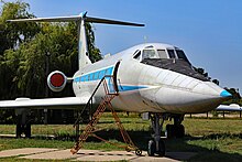 Tu-134UB-L im Museum Poltawa