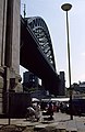 From Quayside promenade Upstream Newcastle side July 1986