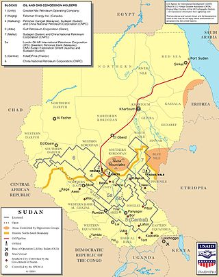 <span class="mw-page-title-main">Greater Nile Oil Pipeline</span> Oil pipelime in South Sudan and Sudan