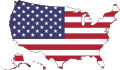 USA vlag Map.svg