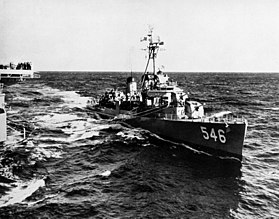 illustration de USS Brown (DD-546)