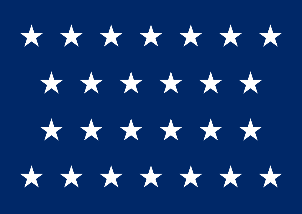 Download File:US Naval Jack 26 stars.svg - Wikimedia Commons