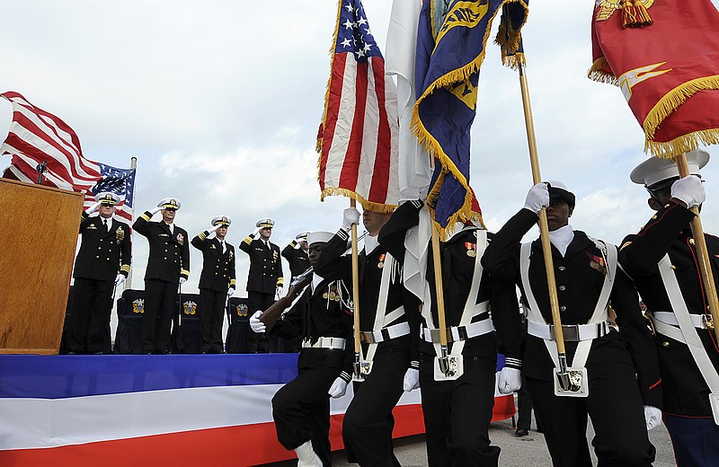 File:US Navy 091124-N-7280V-194 Sailors and embarked 7th Fleet staff color guard parade the colors.jpg