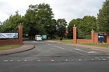 University Entrance on the Oldbury Road University of Worcester - geograph.org.uk - 53882.jpg