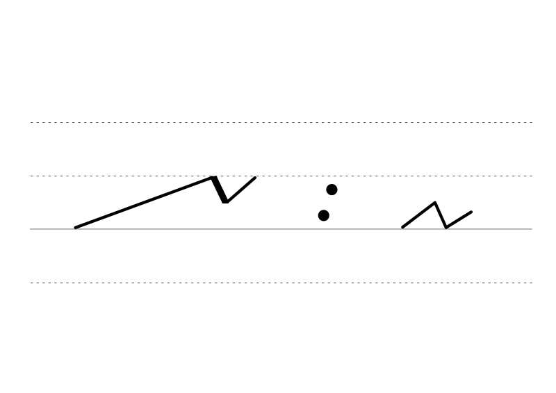 File:V DEK Deutsche Einheitskurzschrift - Verkehrsschrift - Ähre ABER Ehre.svg