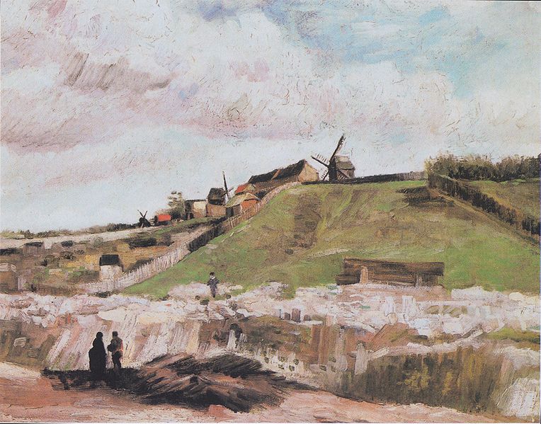 File:Van Gogh - Blick auf Montmartre mit Steinbruch und Mühlen1.jpeg