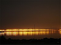 Photo:Vashi Bridge across Thane creek, Mumbai