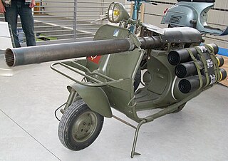 <span class="mw-page-title-main">Vespa 150 TAP</span> Anti-tank scooter