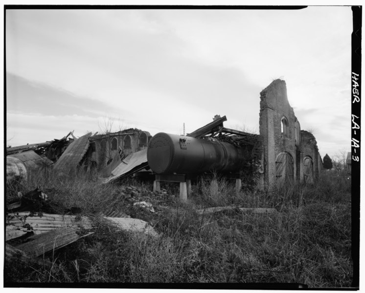 File:View of mill ruins looking E. - Laurel Valley Sugar ...