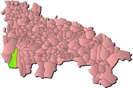 Kaart van Villavelayo