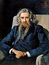 Retrat de Vladimir Solovyov, 1892.