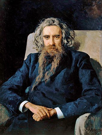 Vladimir Solovyov by Nikolai Yaroshenko, 1892