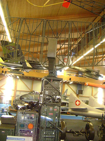 Zielzuweisungsradar TPS-1E at the Flieger-Flab-Museum WW2 Radar mobil.JPG