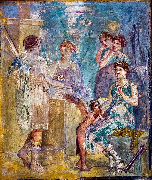 File:Wall painting - Artemis and Kallisto - Pompeii (VII 12 26) - Napoli MAN 111441.jpg