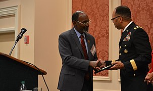 Agricultural scientist and dean Walter A. Hill, Major General A. C. Roper