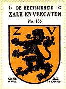 Seal of the fiefdom Zalk en Veecaten