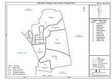 Ward Map of Puttalam Urban Council - Puttalam District Prepared by Survey Department of Sri Lanka Ward Map of Puttalam UC.jpg