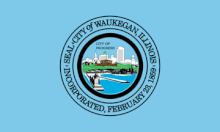 Waukegan City Flag.gif