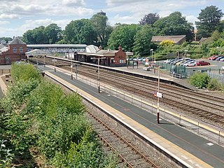 <span class="mw-page-title-main">Wellington railway station (Shropshire)</span> Railway station in Shropshire, England