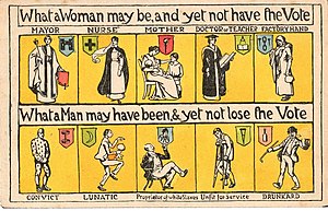 From The Women's Library: Suffrage Collection; Created by the Suffrage Atelier