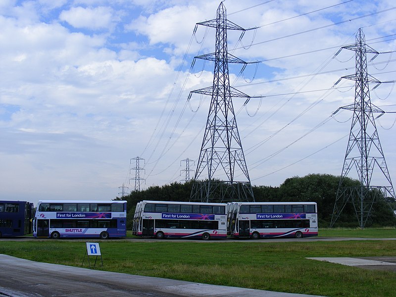 File:White Water rafting centre, Waltham Abbey First Games Ltd Shuttle Buses x9 (7691934542).jpg