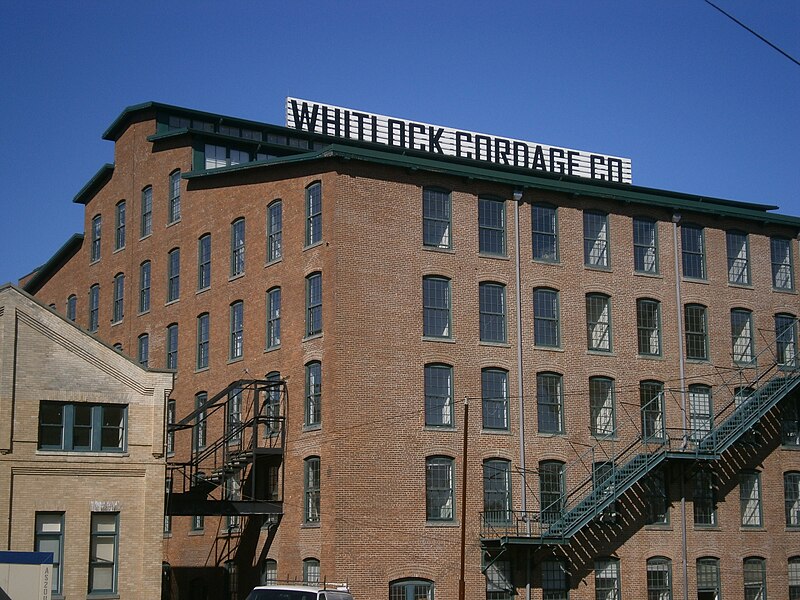 File:Whitlock Cordage at Manning St-Lafayette Park, Communipaw, Jersey City.jpg