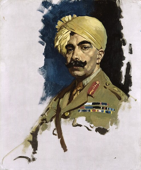 File:William Orpen - Ganga Singh, Maharaja of Bikaner 1919.jpg