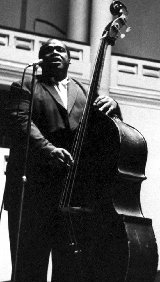 Dixon performing in 1963