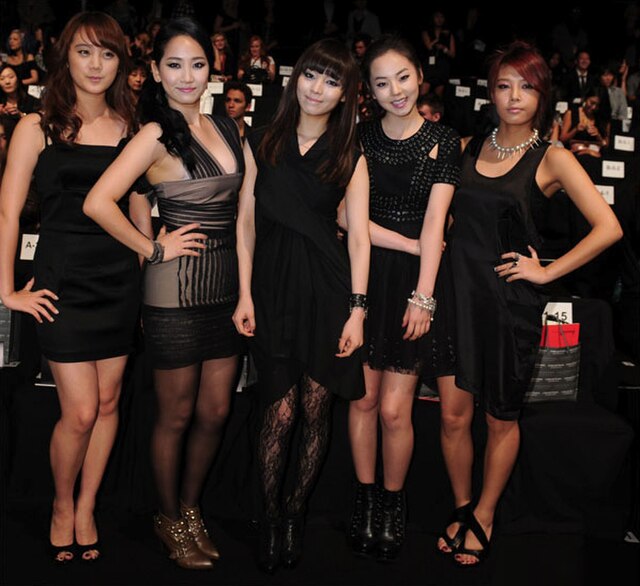 Wonder Girls at the Concept Korea fashion show in New York City on September 8, 2010.