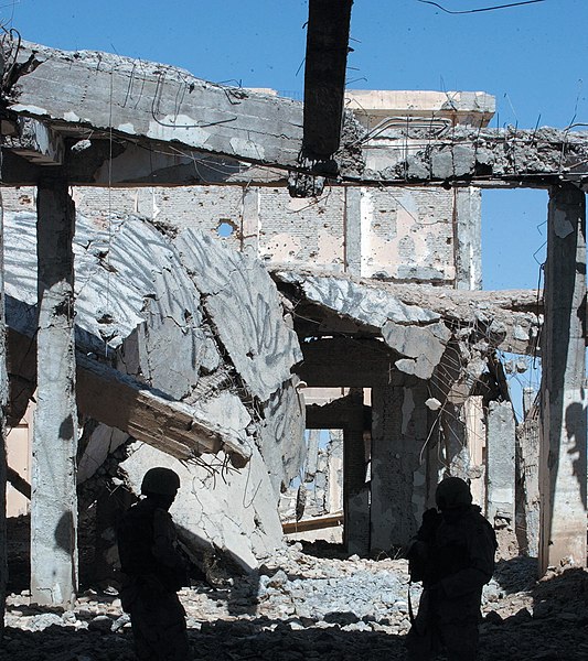 File:Working dog sniffs for explosives at Tarnak Farms, Kandahar (cropped).jpg