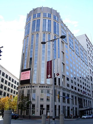 <span class="mw-page-title-main">Crowne Plaza Cleveland at Playhouse Square</span> Hotel in Ohio, U.S.