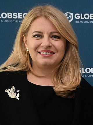 <span class="mw-page-title-main">Zuzana Čaputová</span> President of Slovakia since 2019