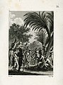 « La clémence de Desaix » rendant la justice sous un palmier. Gravure de Vivant Denon parue dans Voyage dans la basse et la haute Égypte (1802).jpg