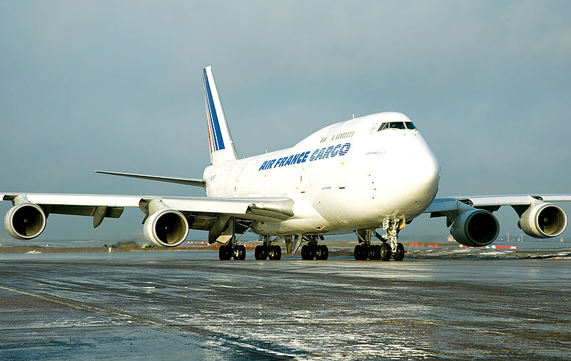 File:"Air France Cargo" B-747-400 F-GISF taxing. (3841150675).jpg