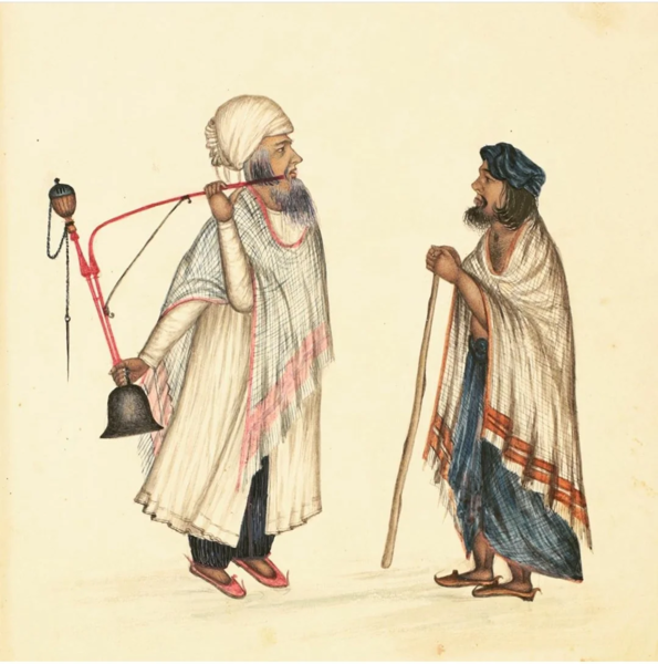 File:"Arrain Zameendars Jalundhur" – Painting from 19th century Punjab 41.webp