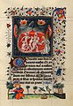 18 : Master of Catherine of Clèves, Souls Released from Purgatory (Book of Hours of Catherine of Clèves, fol. 107r), ca. 1440, miniature, New York, Morgan Library & Museum