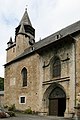 Església parroquial i restes del claustre