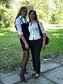 Colegialas de las clases superiores, Komsomolsk-on-Amur, 2009