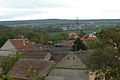 English: Various buildings in the village of Žerotice, South Moravian Region, CZ Čeština: Střechy domů ve vesnici Žerotice, Jihomoravský kraj