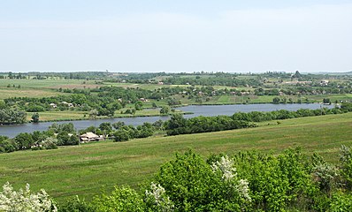 Річка Інгулець в селі Цибулевому