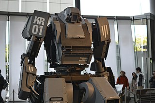 <span class="mw-page-title-main">Mecha</span> Humanoid walking vehicles in science fiction