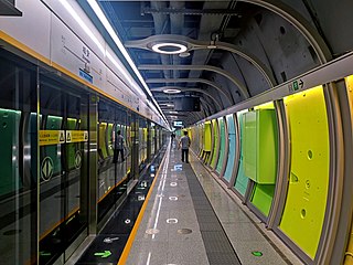 <span class="mw-page-title-main">Zhangbei station</span> Metro station in Shenzhen, China