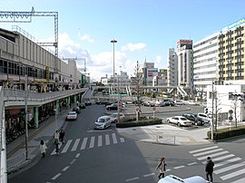 近鉄八尾駅北側ターミナル（駅自体は北本町に所在）