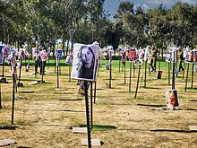 Israelis killed during Re'im music festival massacre 101894 reeim - memorial PikiWiki Israel.jpg