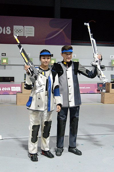 File:10m Air Rifle Mixed International Gold Medal Match 2018 YOG (42).jpeg