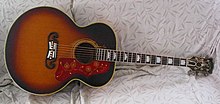 Davis played the song on a Gibson J-200 guitar (1960 model pictured). 1960GibsonJ-200.jpg