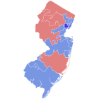 1988 United States Senate election in New Jersey by Congressional District.svg